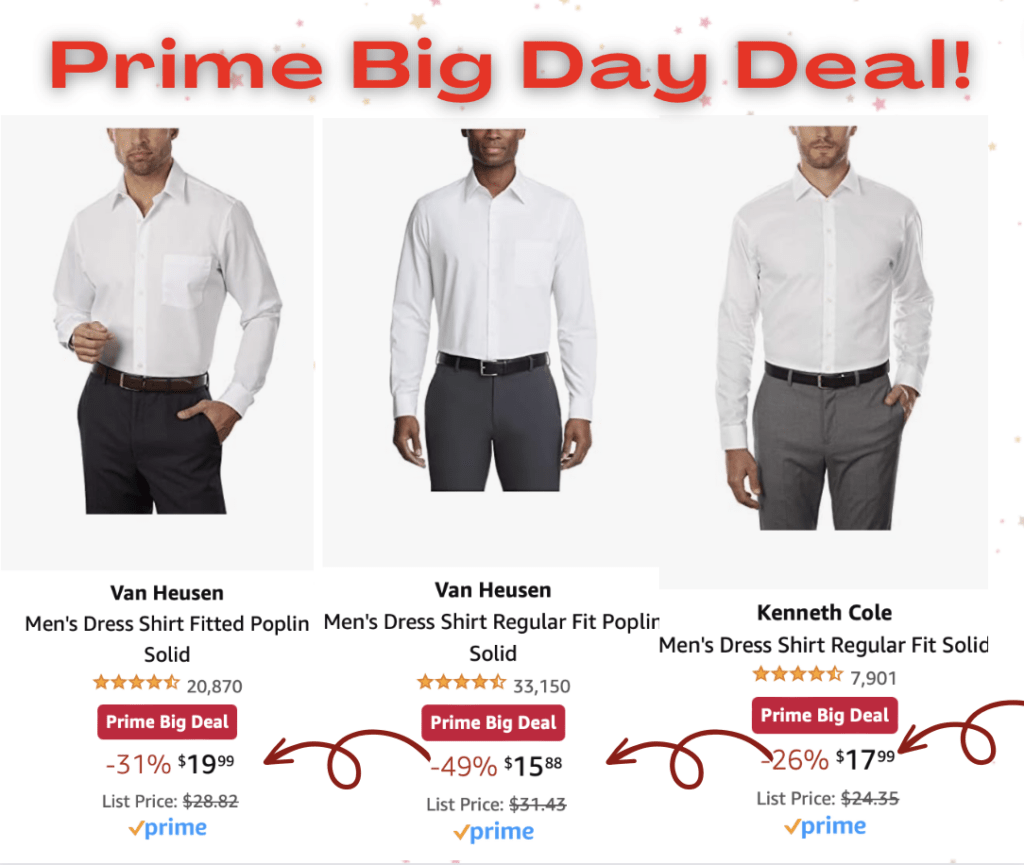 Prime Big – Dress shirts for him!